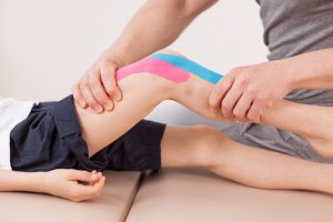 Kinesiology Tape for osgood schlatters