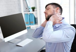 Headache and neck pain on the computer