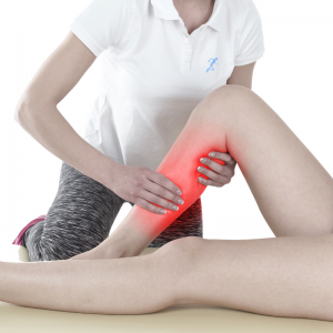 Tight calf deep tissue massage